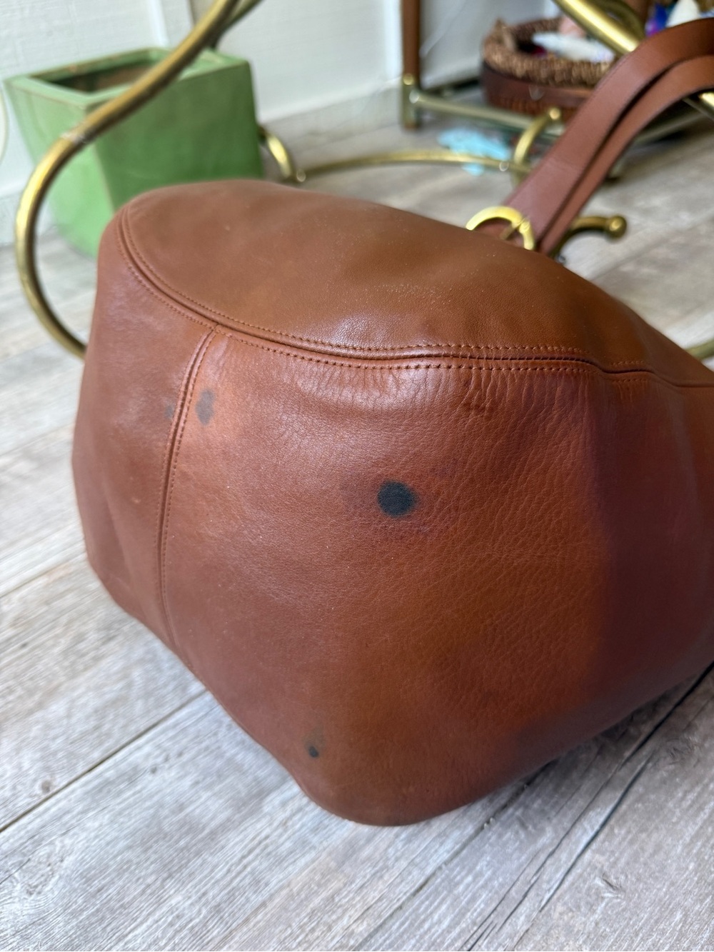 VTG Coach SoHo Bag | British Tan | Well Loved | Holds It All - Picture 12 of 14